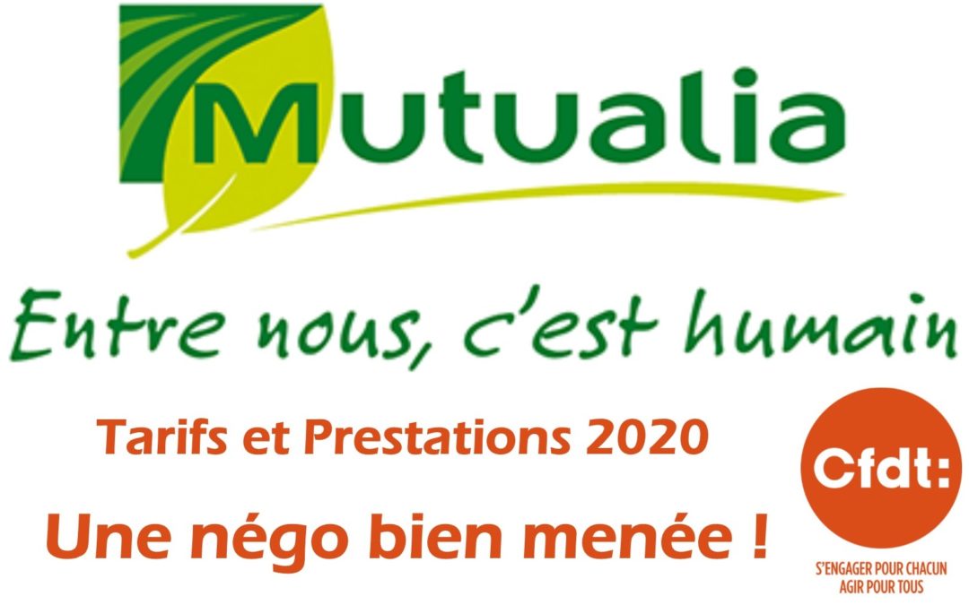 MUTUALIA 2020 : Plus de prestations pour un tarif contenu !