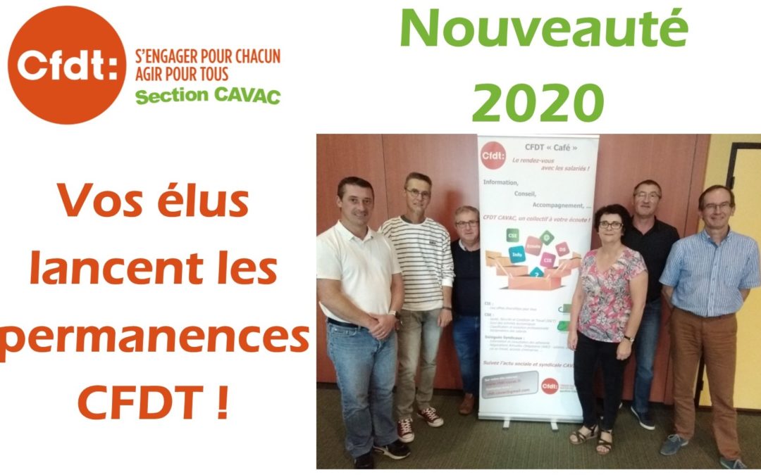 CFDT “Café”, le nouveau RDV CFDT CAVAC !