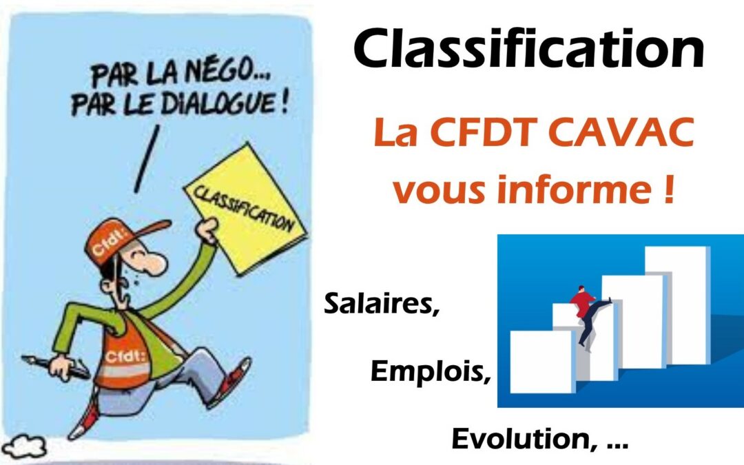 Classification, l’accord de branche de 2019 doit s’appliquer !