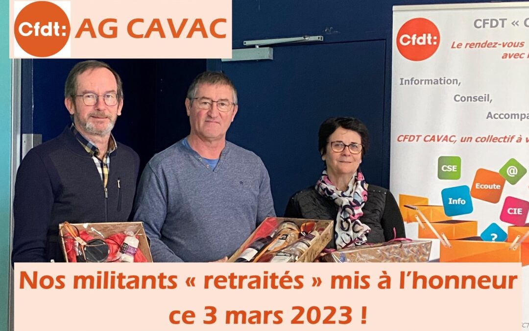 AG du 3 mars : des échanges importants pour la CFDT CAVAC