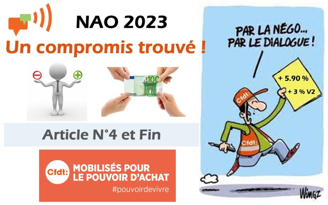 Des augmentations à hauteur de l’inflation !