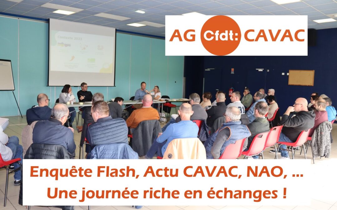 AG du 9 février : un moment fort pour la CFDT CAVAC !