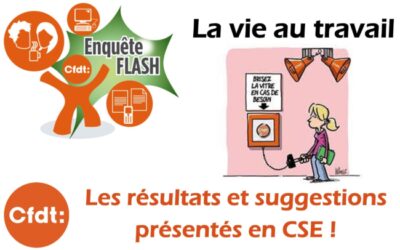 Bilan Enquête Flash CAVAC sur la QVT !