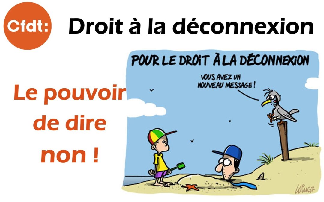 Nouvel accord “Droit à la déconnexion”