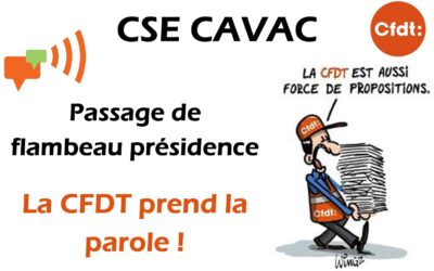 Découvrez les prises de parole CFDT