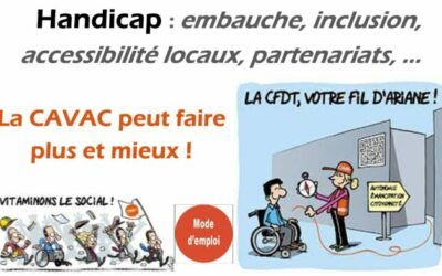 “Handicap”, la CFDT opérationnelle pour les négociations