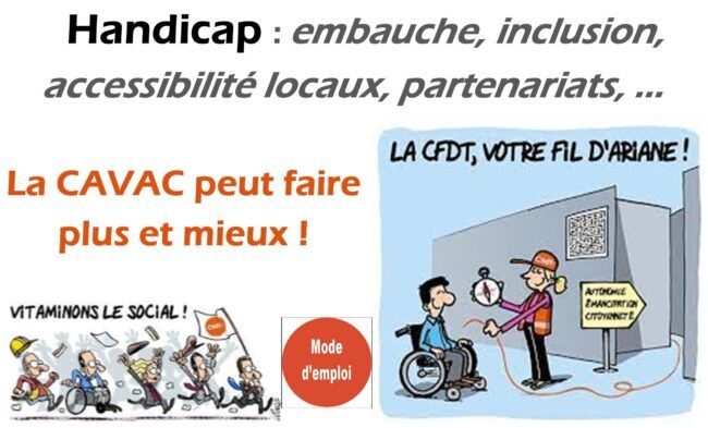 “Handicap”, la CFDT opérationnelle pour les négociations
