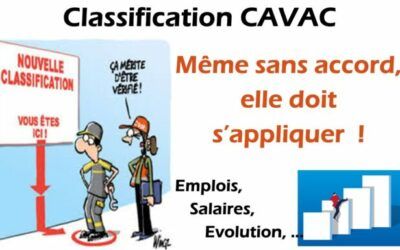 Classification, la CFDT sort de la négo, mais renonce aucunement à son application !