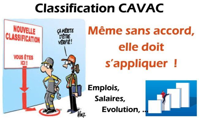 Classification, la CFDT sort de la négo, mais renonce aucunement à son application !