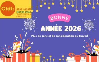 Sens au travail et considération des salariés au cœur du projet CFDT 2026 !