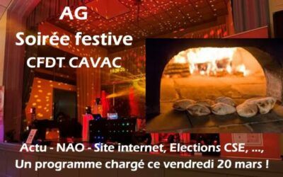 Le 20 mars, venez participer à un moment convivial !